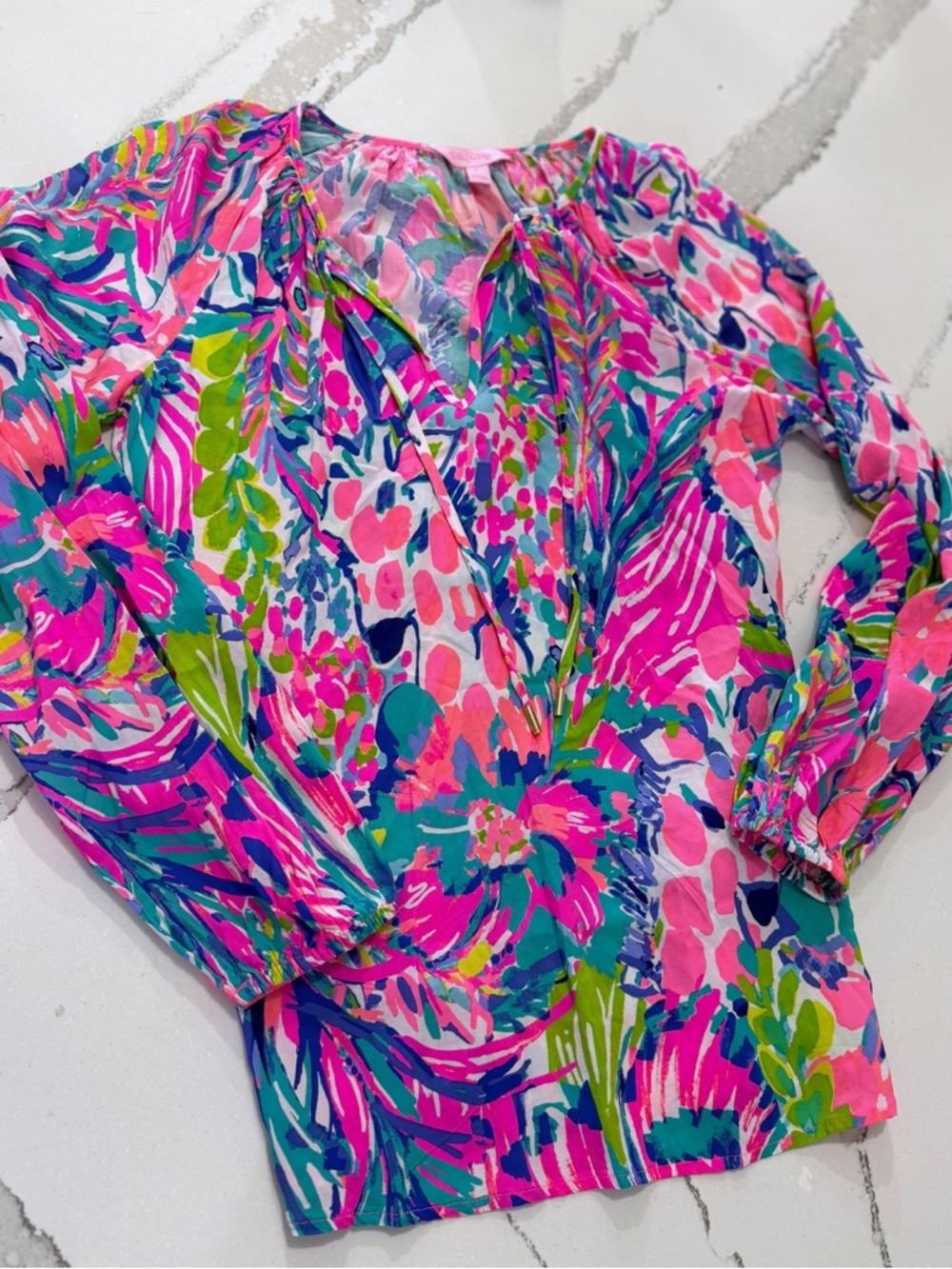 Lilly Pulitzer Tunic Top “Multi Gumbo Limbo”